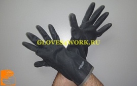 Купить оптом Перчатки кислотощелочестойкие КЩС тип 1 (АЗРИ), индивидуальная упаковка, от производителя в Москве, с доставкой