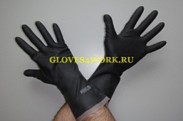 Купить оптом Перчатки кислотощелочестойкие КЩС тип 2 (АЗРИ), от производителя в Москве, с доставкой